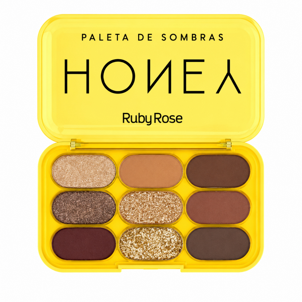 Paleta de Sombras Honey HB-1087- Ruby rose