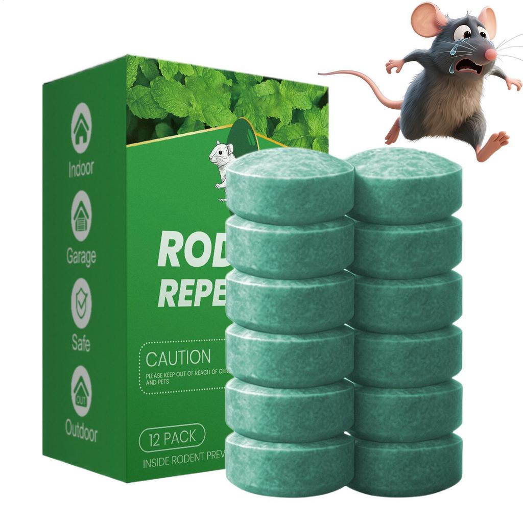 Bolas Repelentes De Roedores , 12 Unidades De Cont
