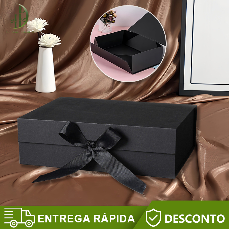 Caixa Presente Premium Rígida Dobrável tamanho22
