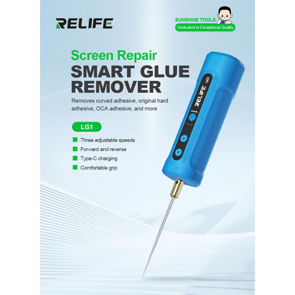 Removedor De Cola Inteligente RELIFE LG1 Bateria P