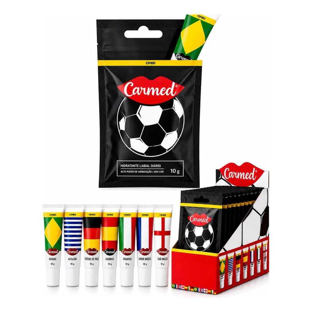 Hidratante Carmed Seleções Copa Do Mundo Surpres