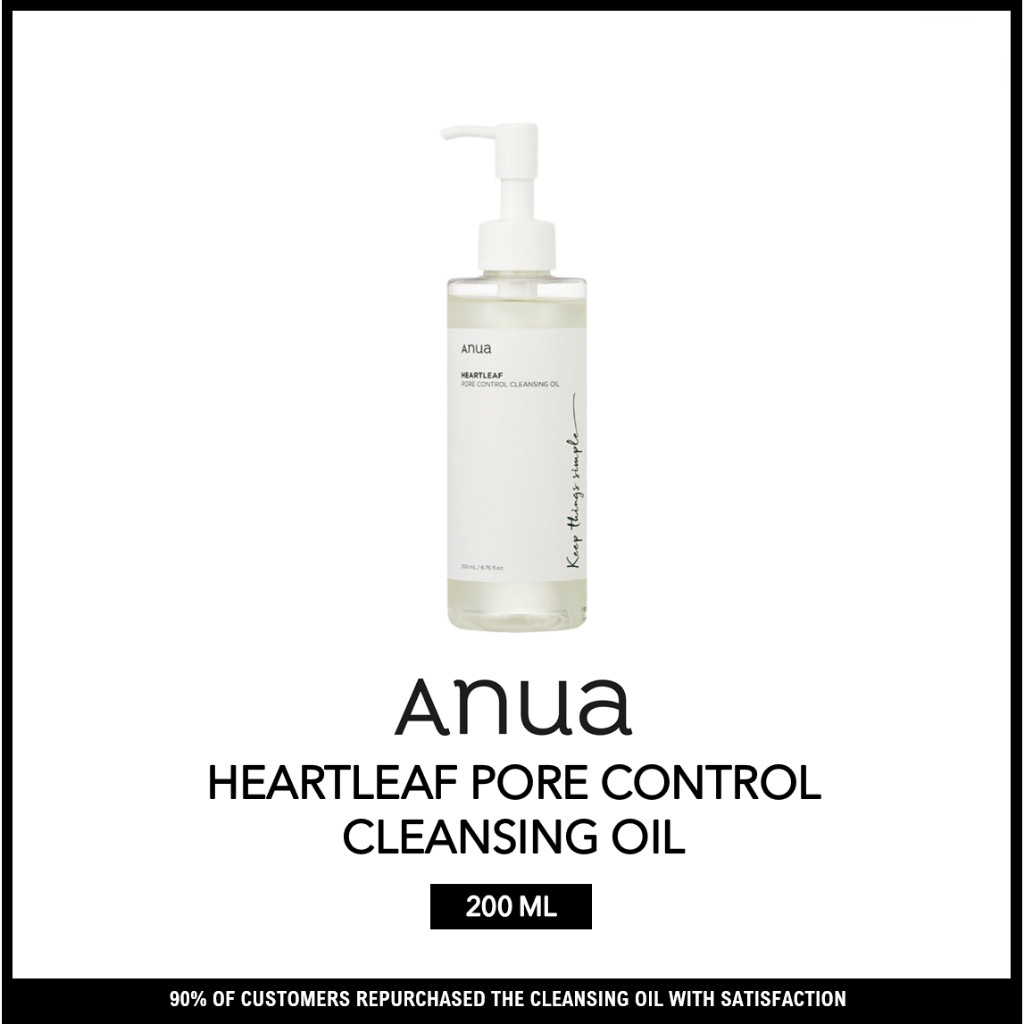 Óleo De Limpeza ANUA HEARTLEAF Controle De Poros 