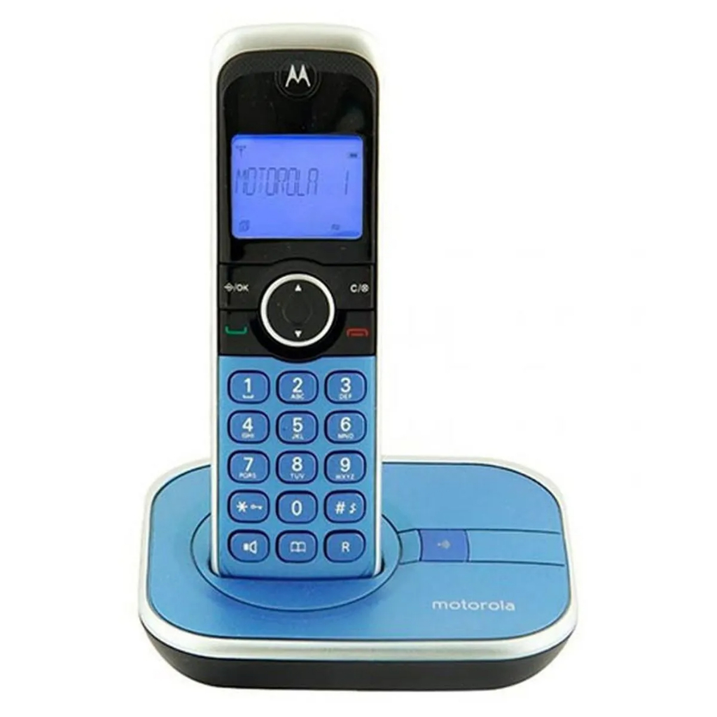 Telefone Sem Fio Motorola GATE4800BT-A Azul com Bl