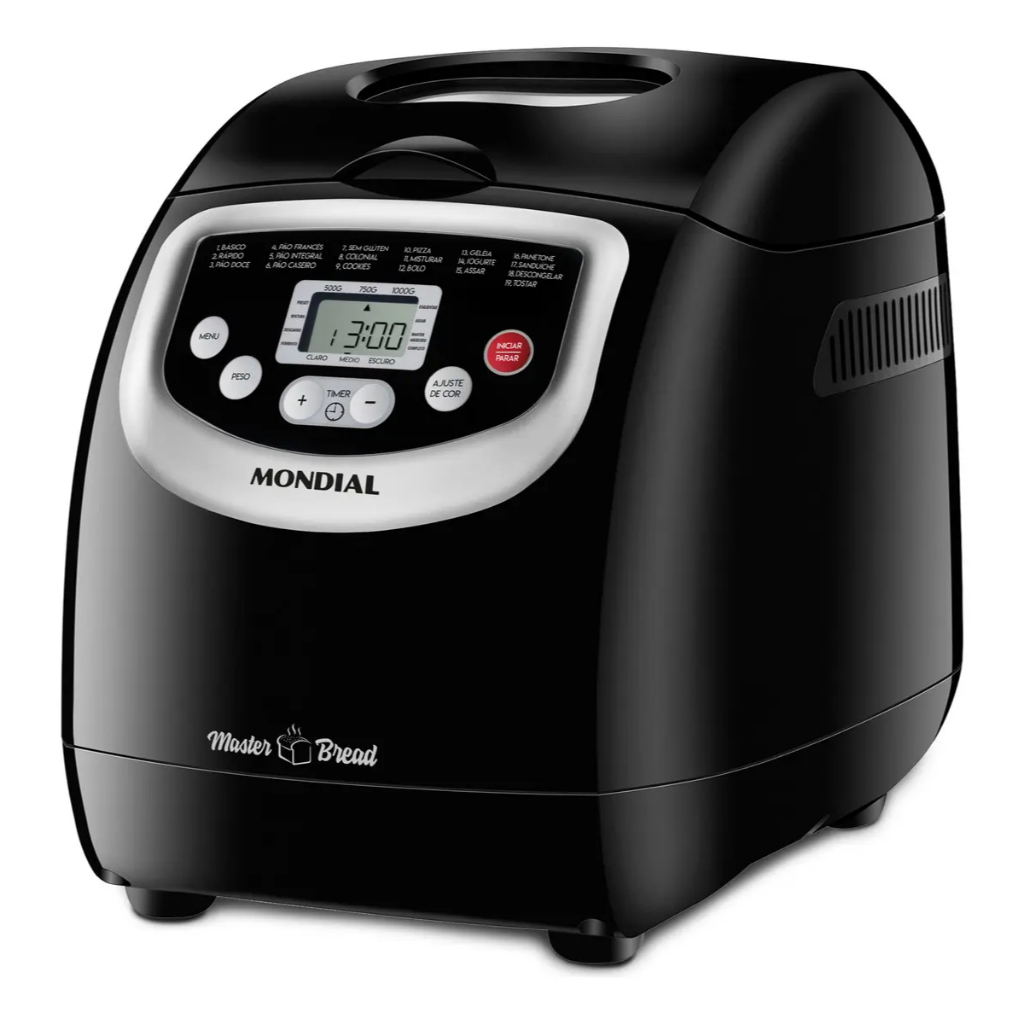 Panificadora Mondial Master Bread 19 Programas Dig