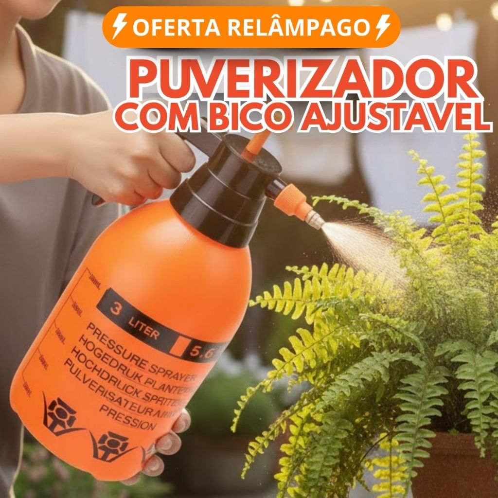 Pulverizador 2 Litros 1 Litro Borrifador Spray com