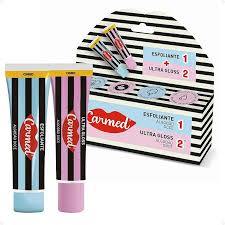 Carmed Kit SOS Lábios 1 Esfoliante + 1 Gloss Sabo
