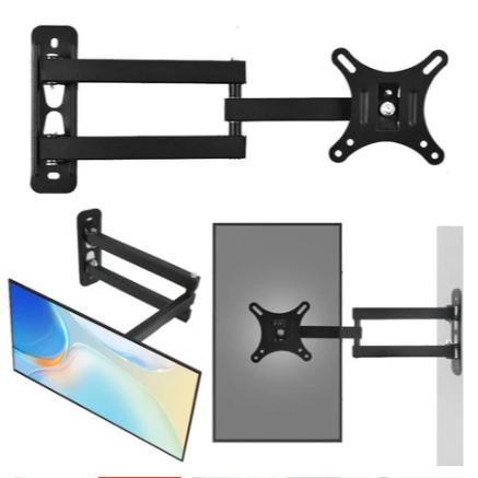 Suporte Tv Tri Articulado Lcd Led Plasma 32 A 73 e