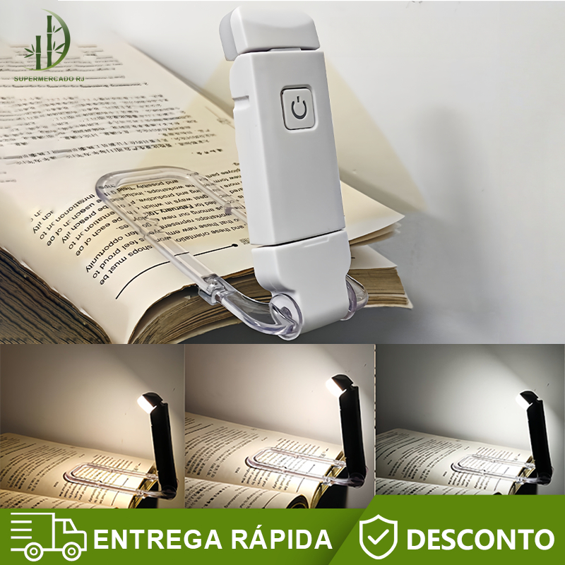 Luz de Leitura LED, Luz Noturna USB,Luz Noturna Re