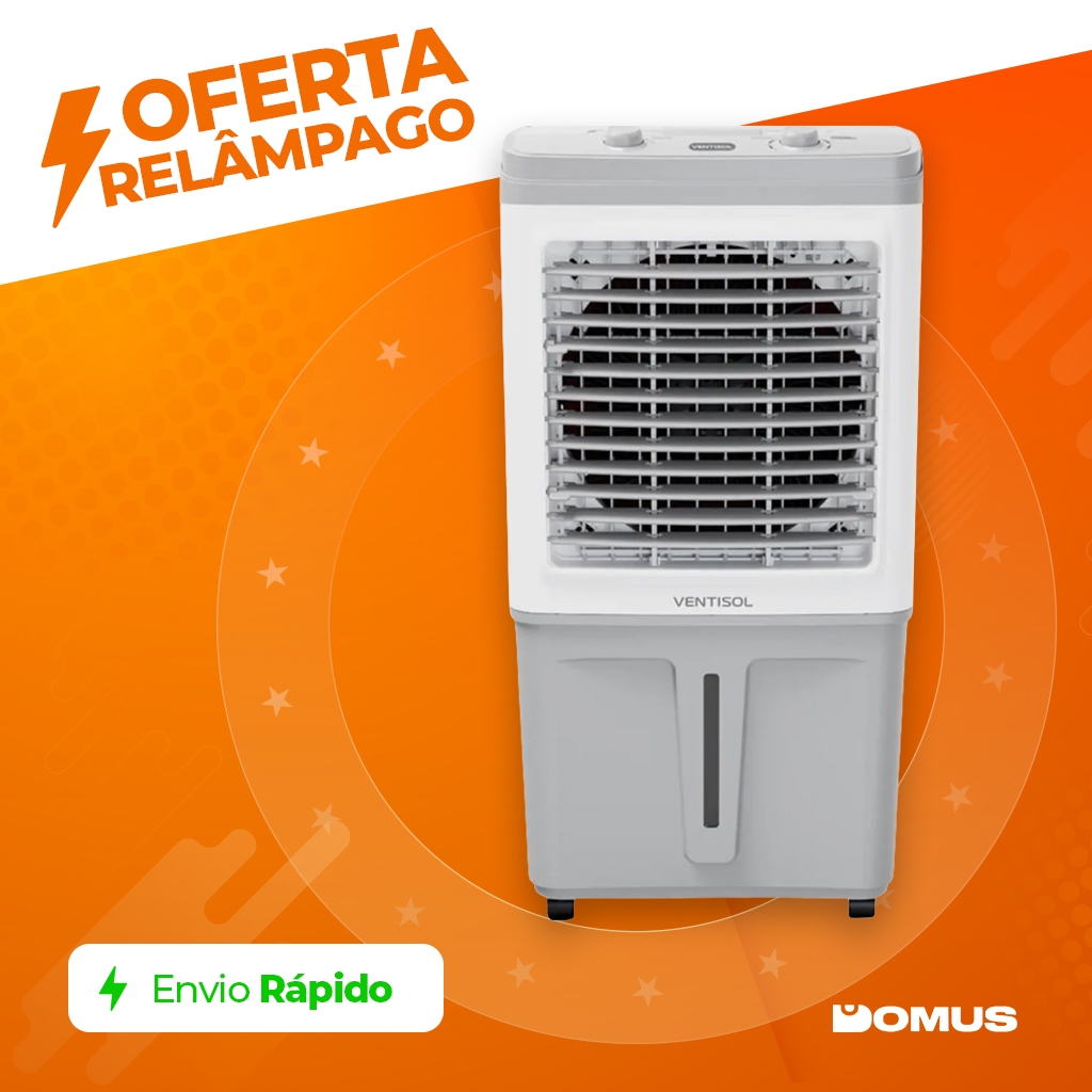 Climatizador de Ar Potente 60 Litros 150W CLIN60PR