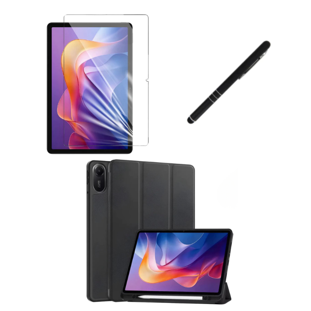 Kit Completo Capa Smart  + Película + Caneta Para