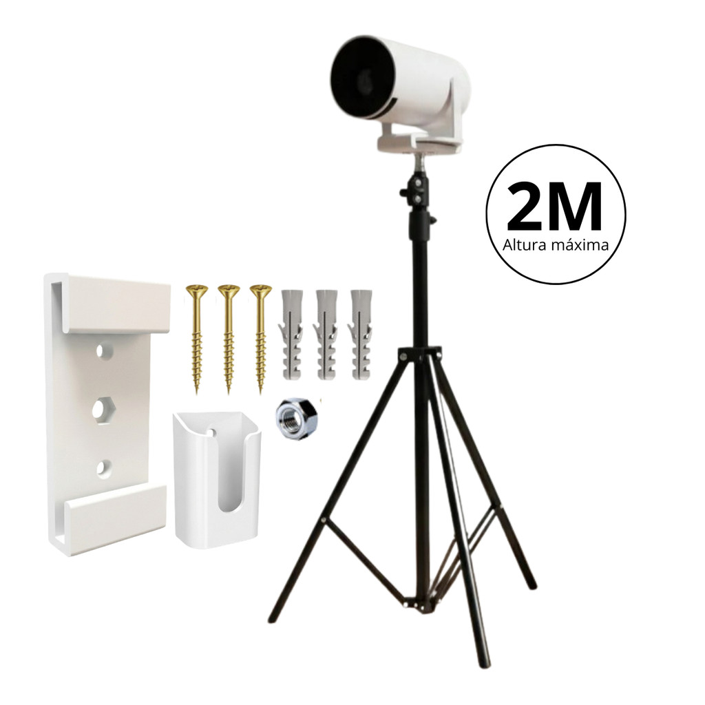 Kit Completo Suporte para Projetor HY300 HY320 Com