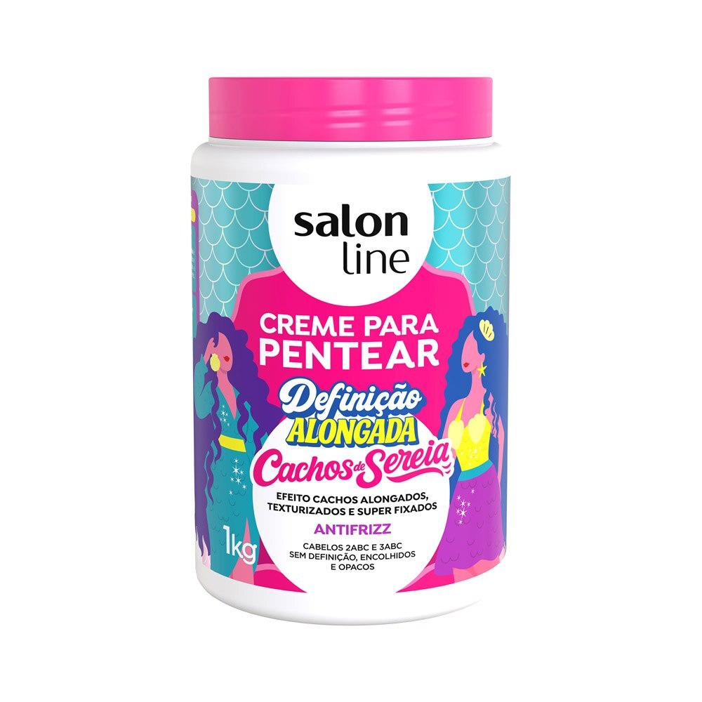 Creme Para Pentear Definição Alongada Cachos de 