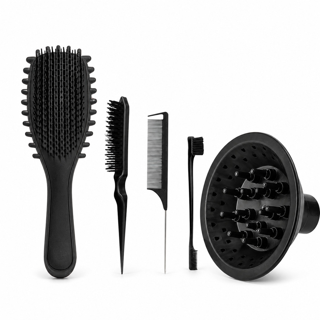 Kit Fitagem De Cabelo Baby Hair Difusor Definidor 