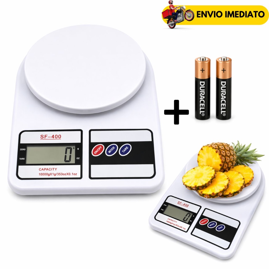 Balança de Cozinha Digital 10kg Alta Precisão Co