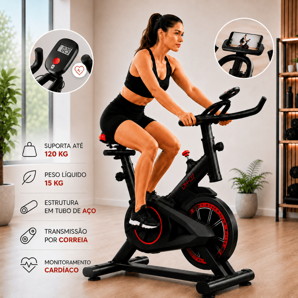 Bicicleta Ergométrica Spininng Alta Performance 1