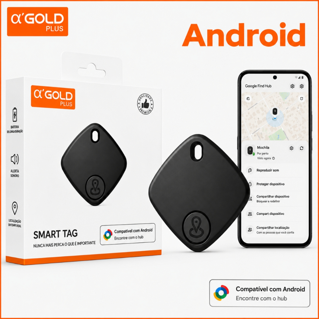 Rastreador Inteligente Smart Tag Compatível com A