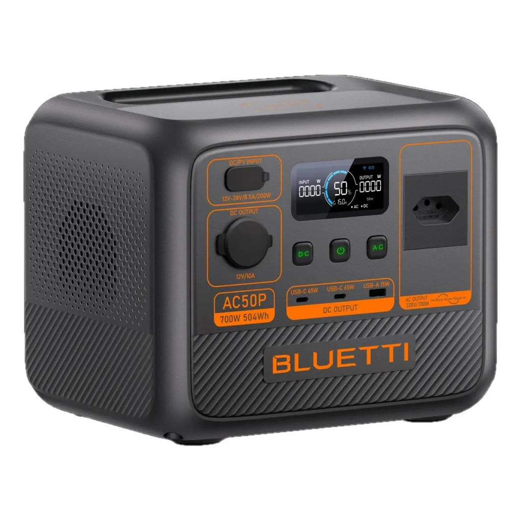 Estação De Energia Bluetti Ac50p Portátil 504wh