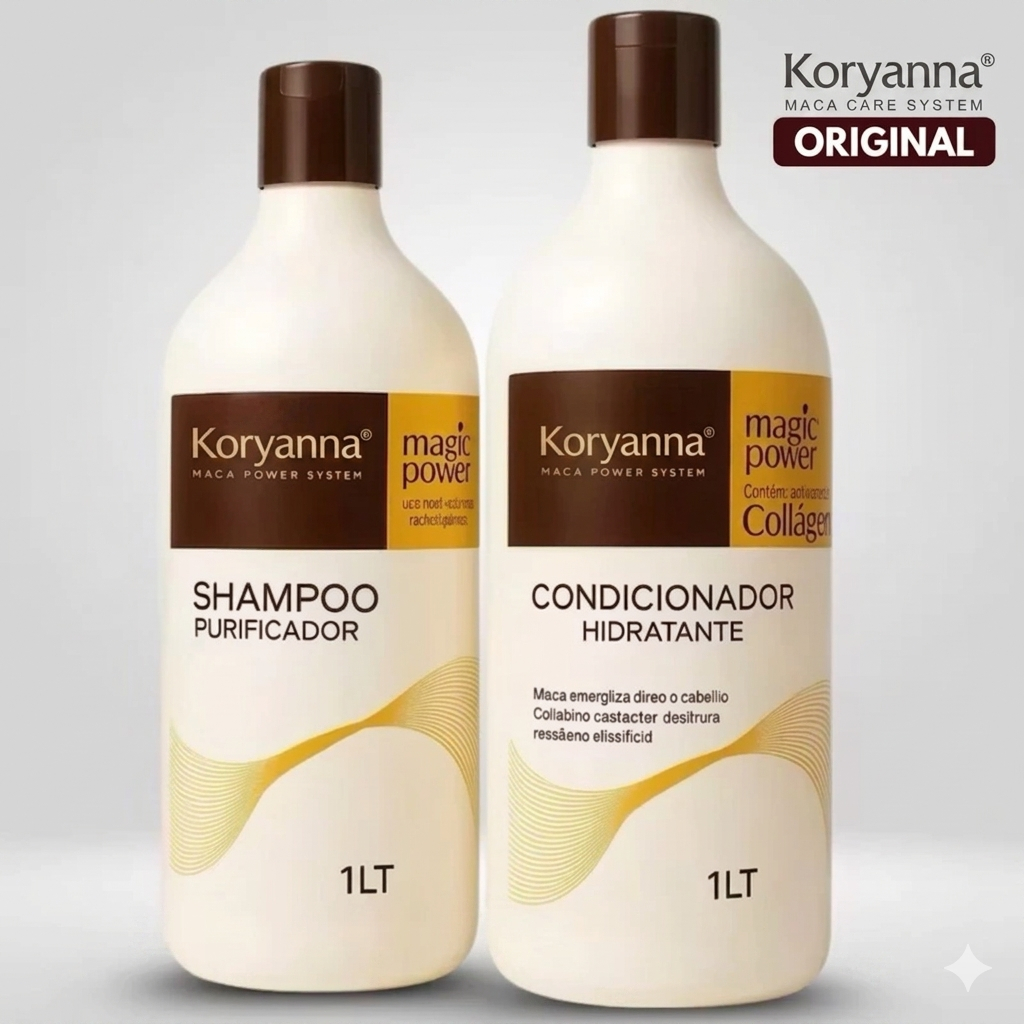 Maca Power Condicionador de 1 Litro Shampoo Hidrat