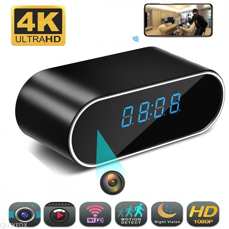 2025 Novo 4K 1080P HD Relógio Mini Câmera WIFI S