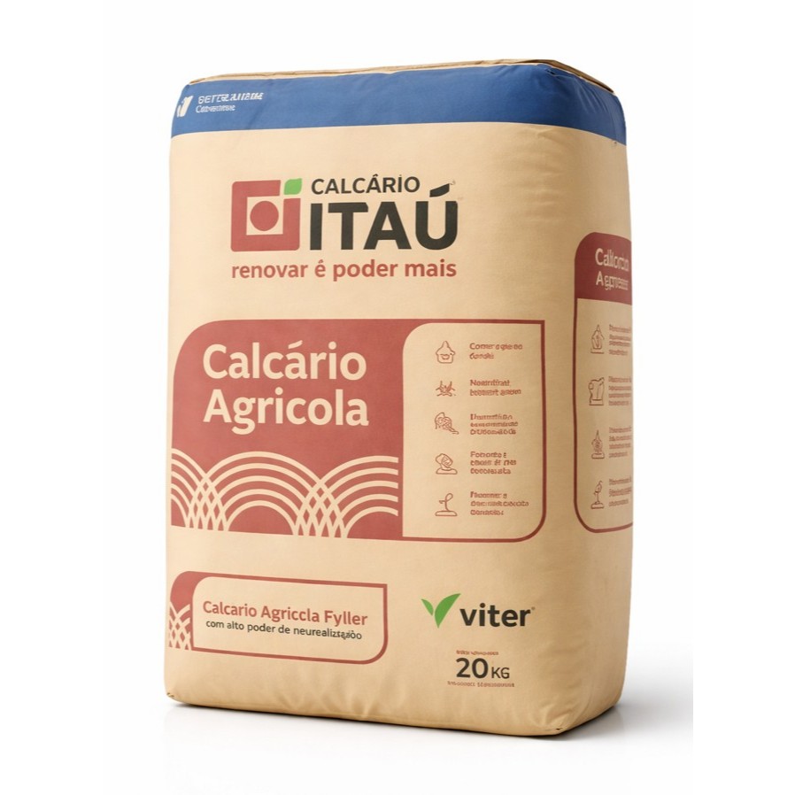 Calcário Dolomítico Agrícola 20kg – Plant
