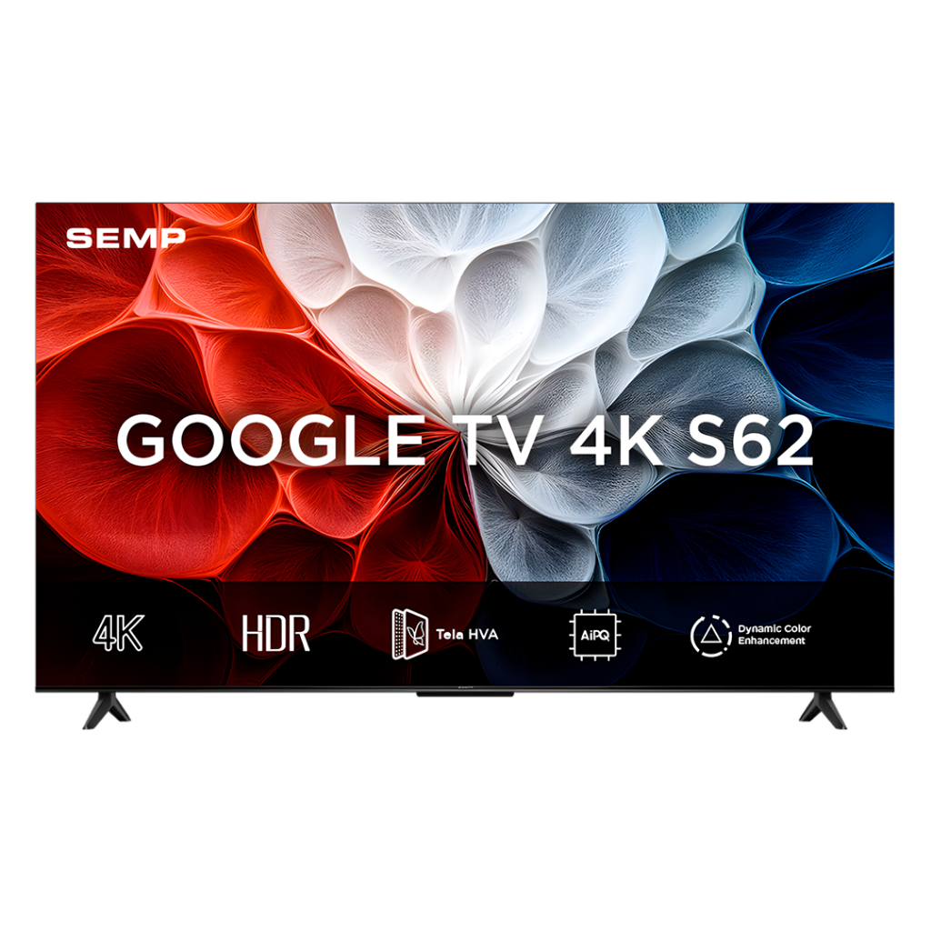 Smart Tv Semp 43 LED 4k UHD Google Tv Bluetooth Wi