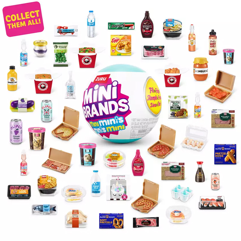 Mini Brands Fill The Fridge Minis Série 1 da ZURU