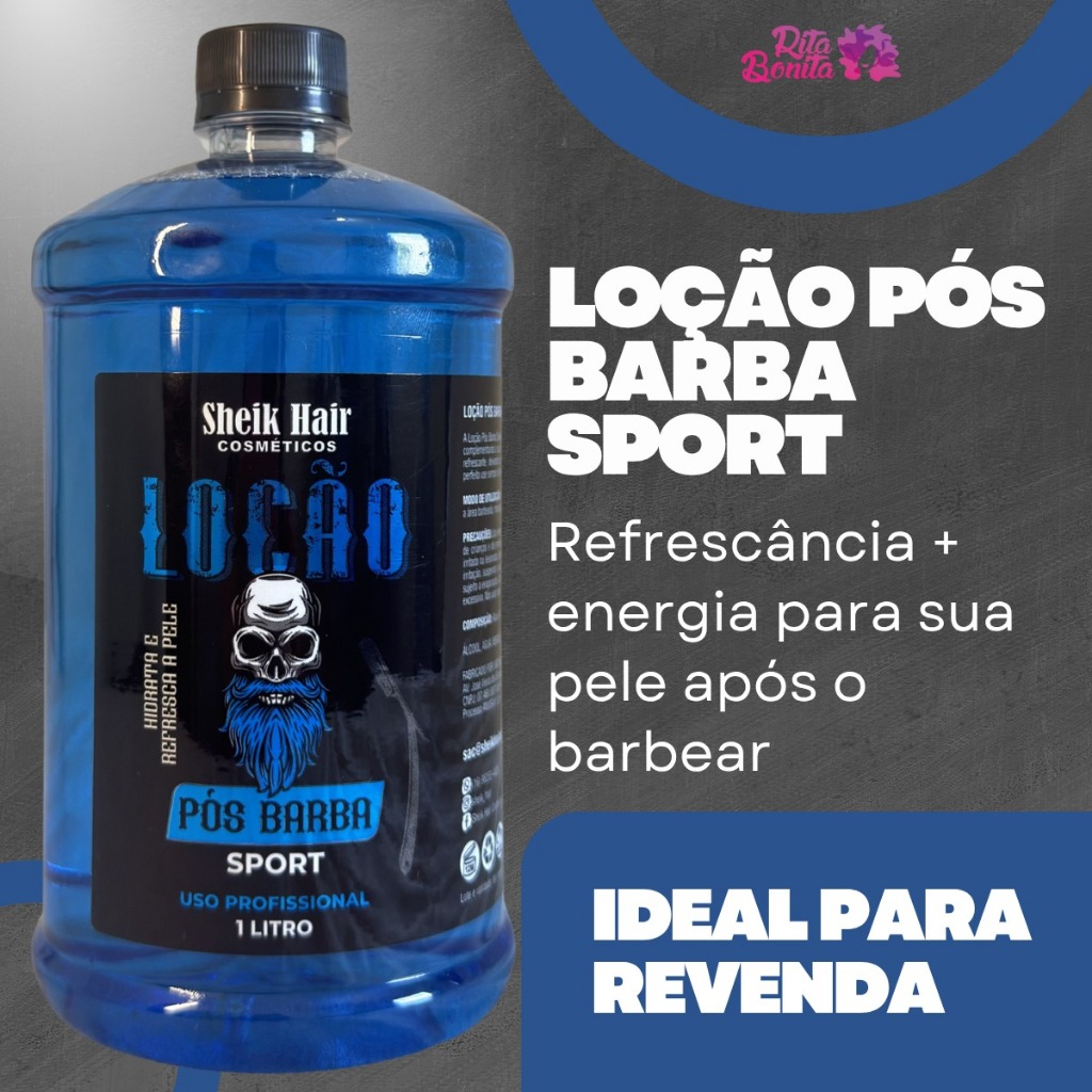 Loção Pós Barba Profissional Hidratante Masculi