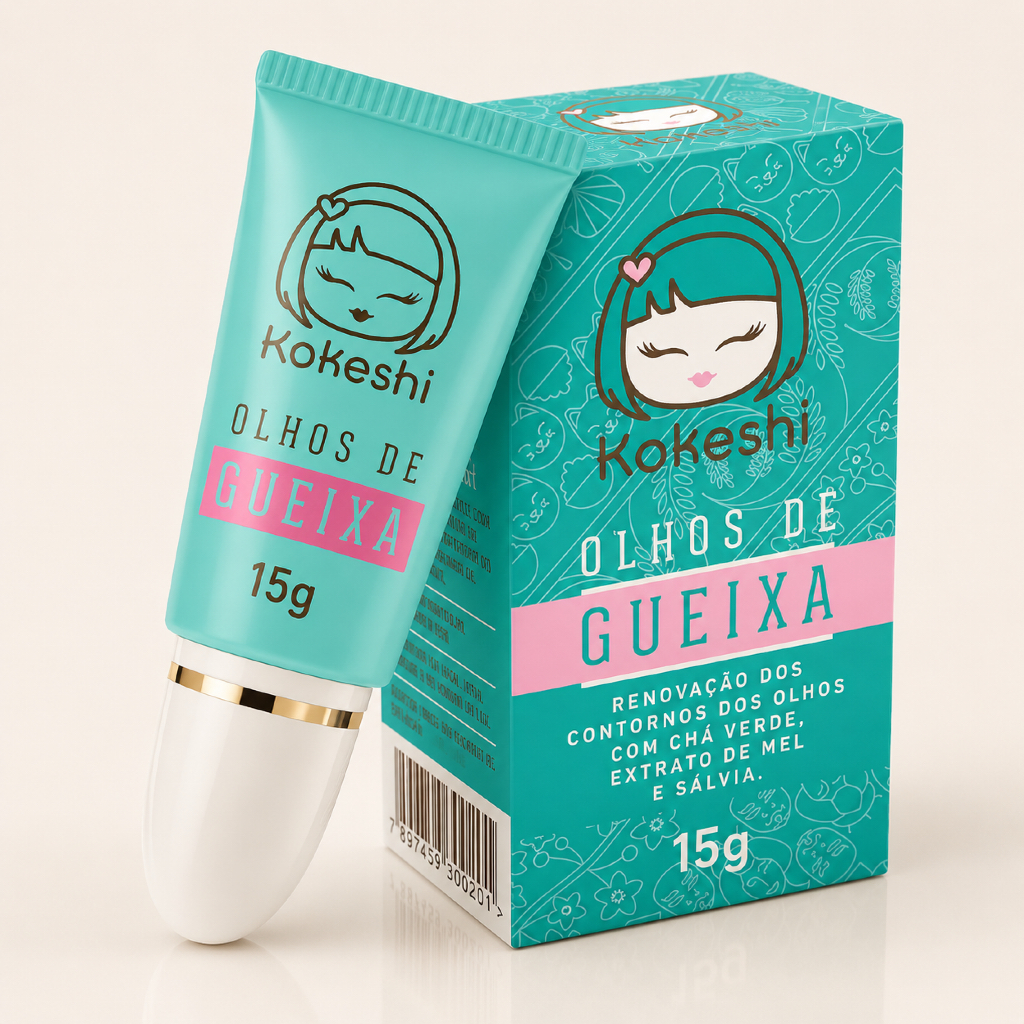 Creme Para Área Dos Olhos Olhos de Gueixa KOKESHI