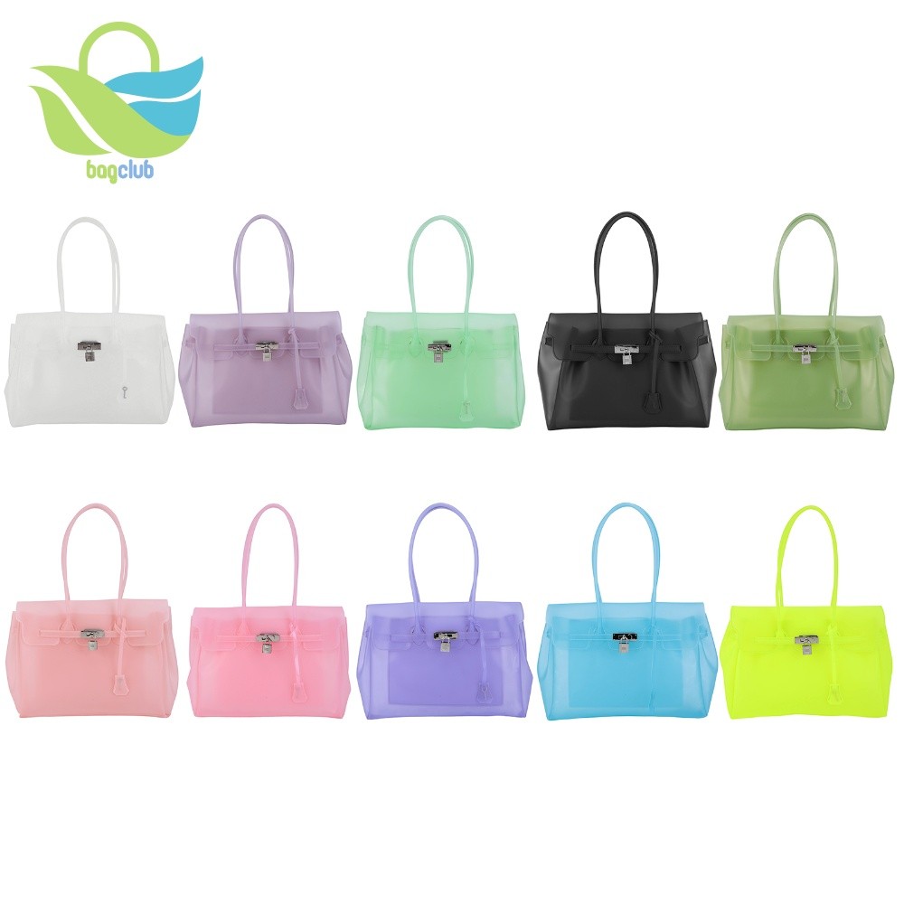 Sacola De Gelatina Bolsa Hobo De Grande Capacidade