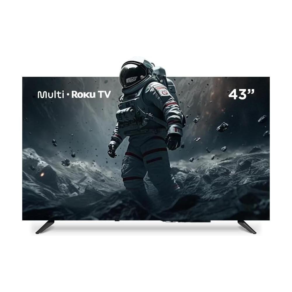 Smart TV Multi Roku 43 Smart DLED FHD Wi-fi 3 HDMI