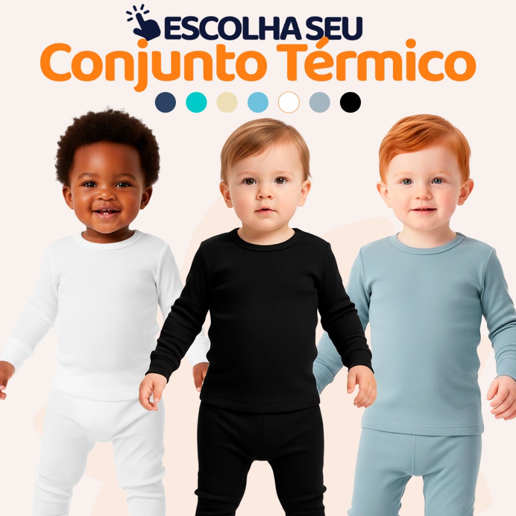 Escolha seu Conjunto Térmico Bebê Menino Quentin