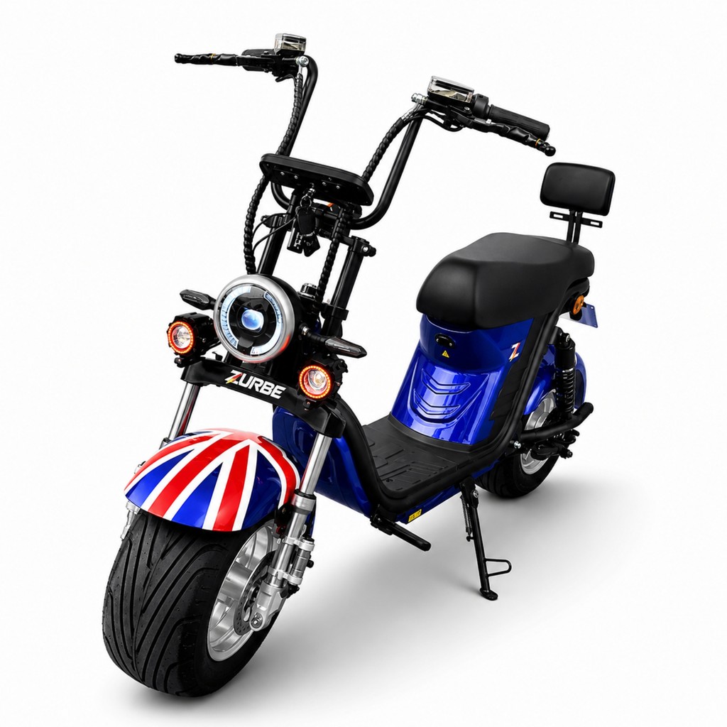 Bicicleta Eletrica Zurbe X20 Scooter 1000w Bateria