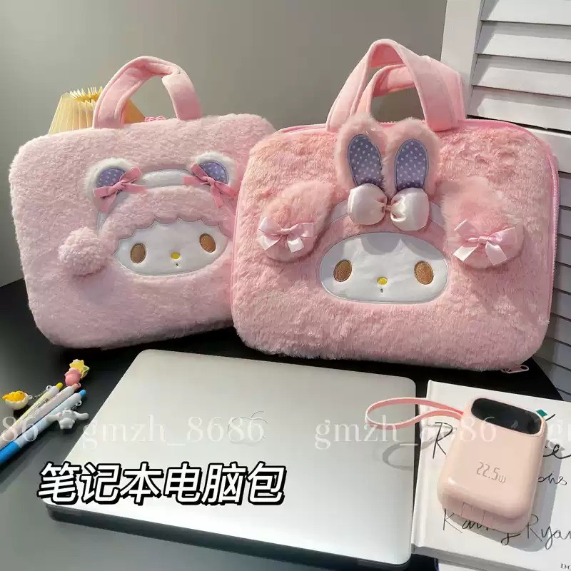 Rosa Fofo Minha Melodia Bolsa Para Laptop Arco Ore