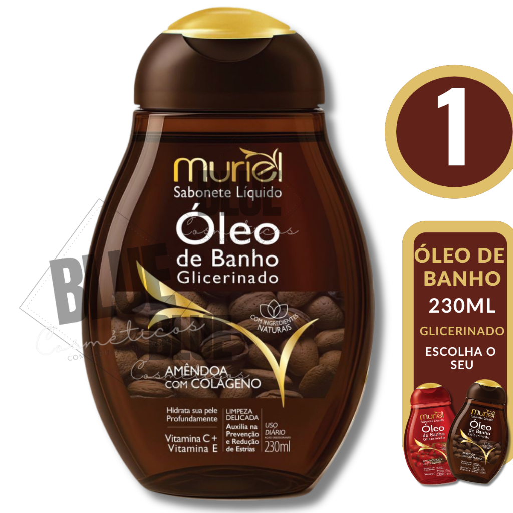 Sabonete Liquido Oleo de Banho Glicerinado 230ml M