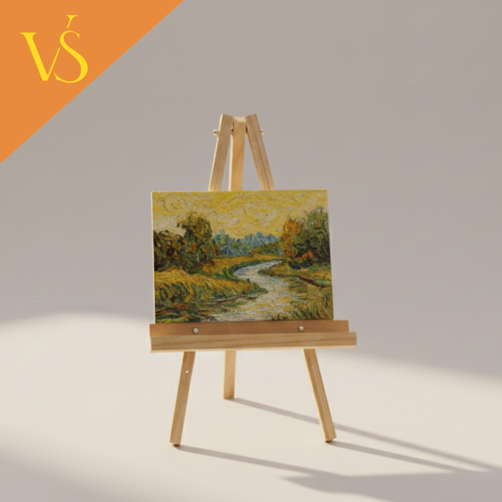 Cavalete Para Telas E Pinturas Desenho Criança MD