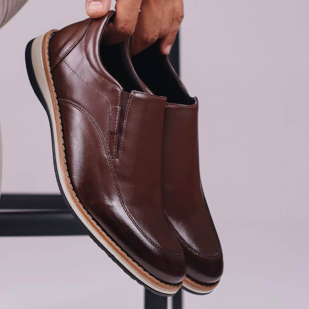 Sapato Masculino Mocassim Social Slip On Confortá