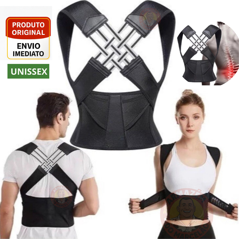 Cinta de Correção Postural Unissex Alinha Coluna