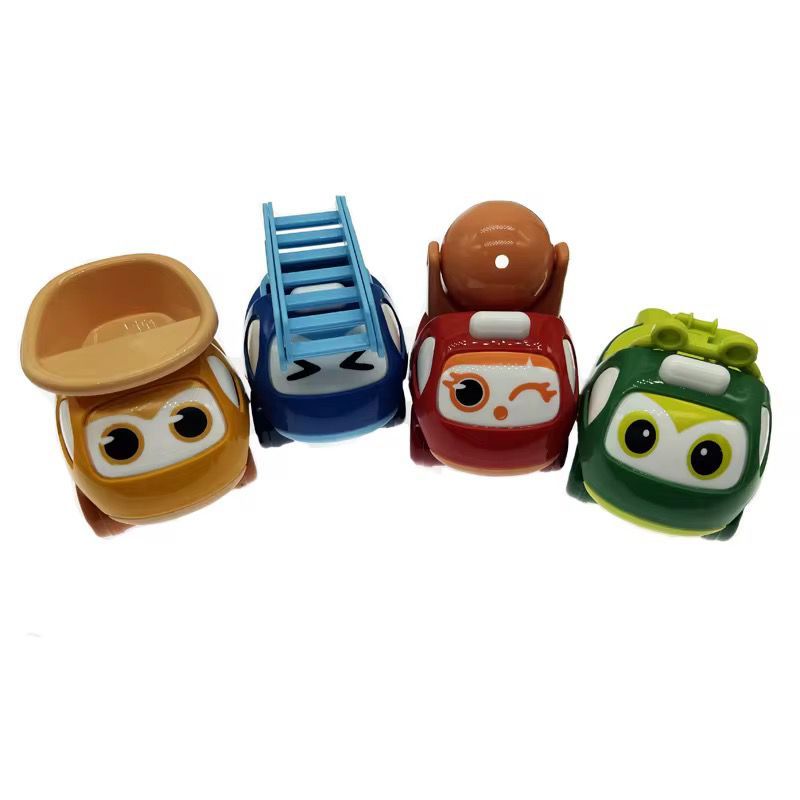 Kit 4 Carrinhos Baby com Fricção Construção e