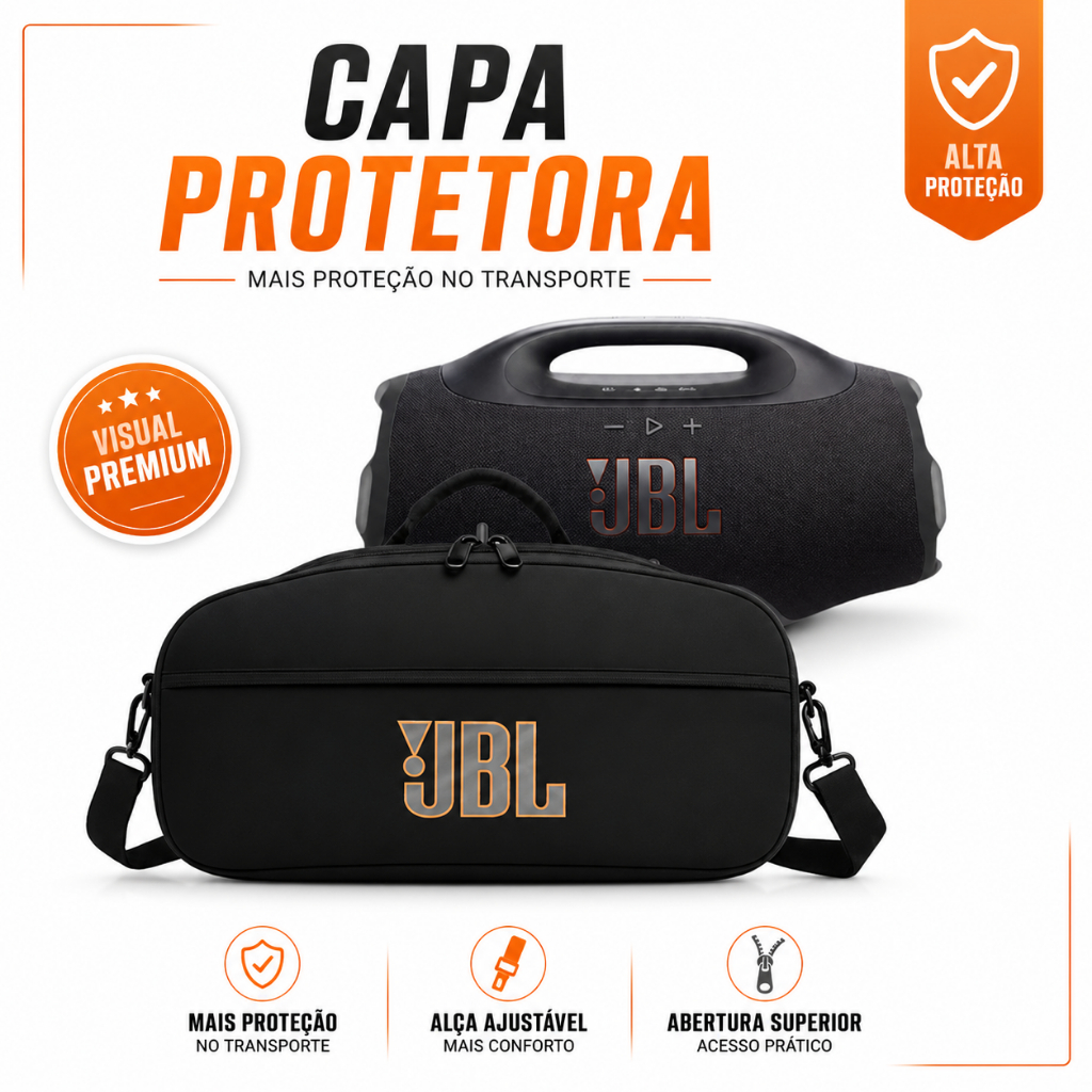 Capa Case Estojo Bolsa Compativel Para Boombox 4 C