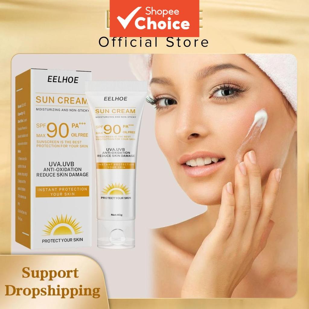 EELHOE Proteção UV Fps 90 Clareamento Facial Ól