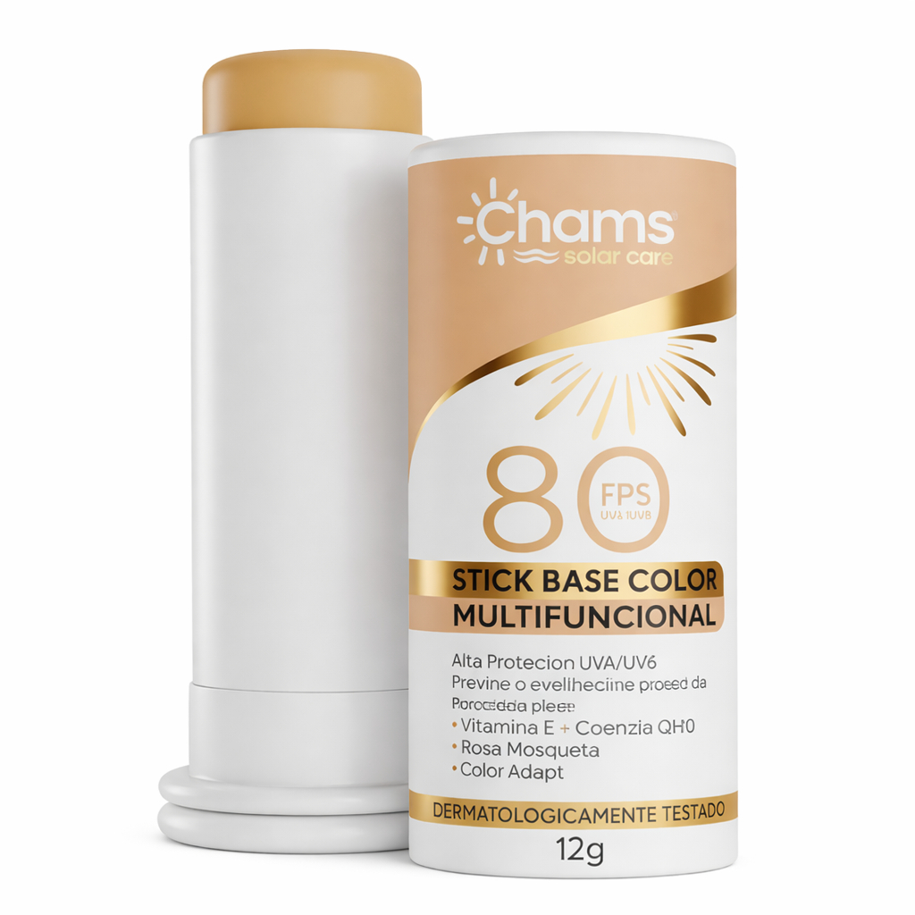 Chams Stick Multifuncional Com Cor FPS 50 e 80 12g