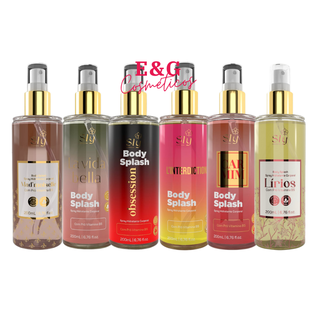 Body Splash Spray Desodorante Corporal Sly Pure Na