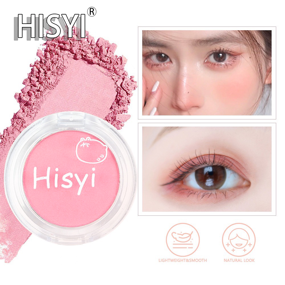 Blush Matte à Prova dÁgua HISYI  Monocor, Longa 
