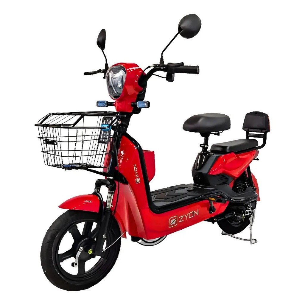 Scooter Elétrica MU03 500W com Assento Duplo e Ba