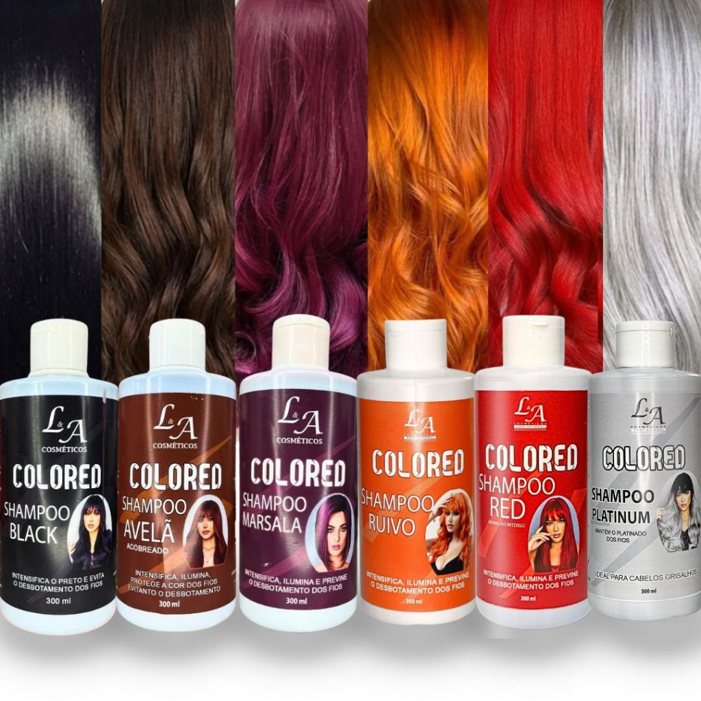 Shampoo Tonalizante Colored 100% Natural Super Ind