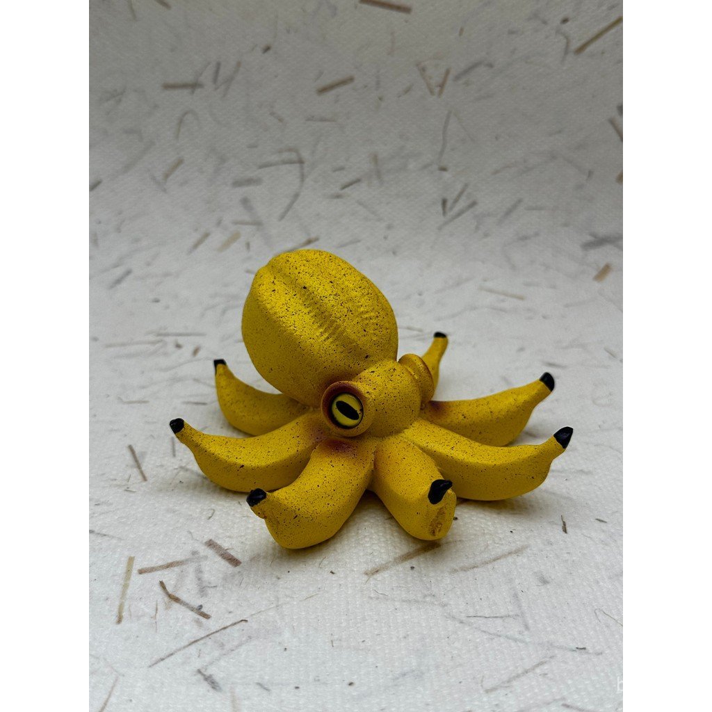 Entediado Vamos assistir ao polvo e à banana junt