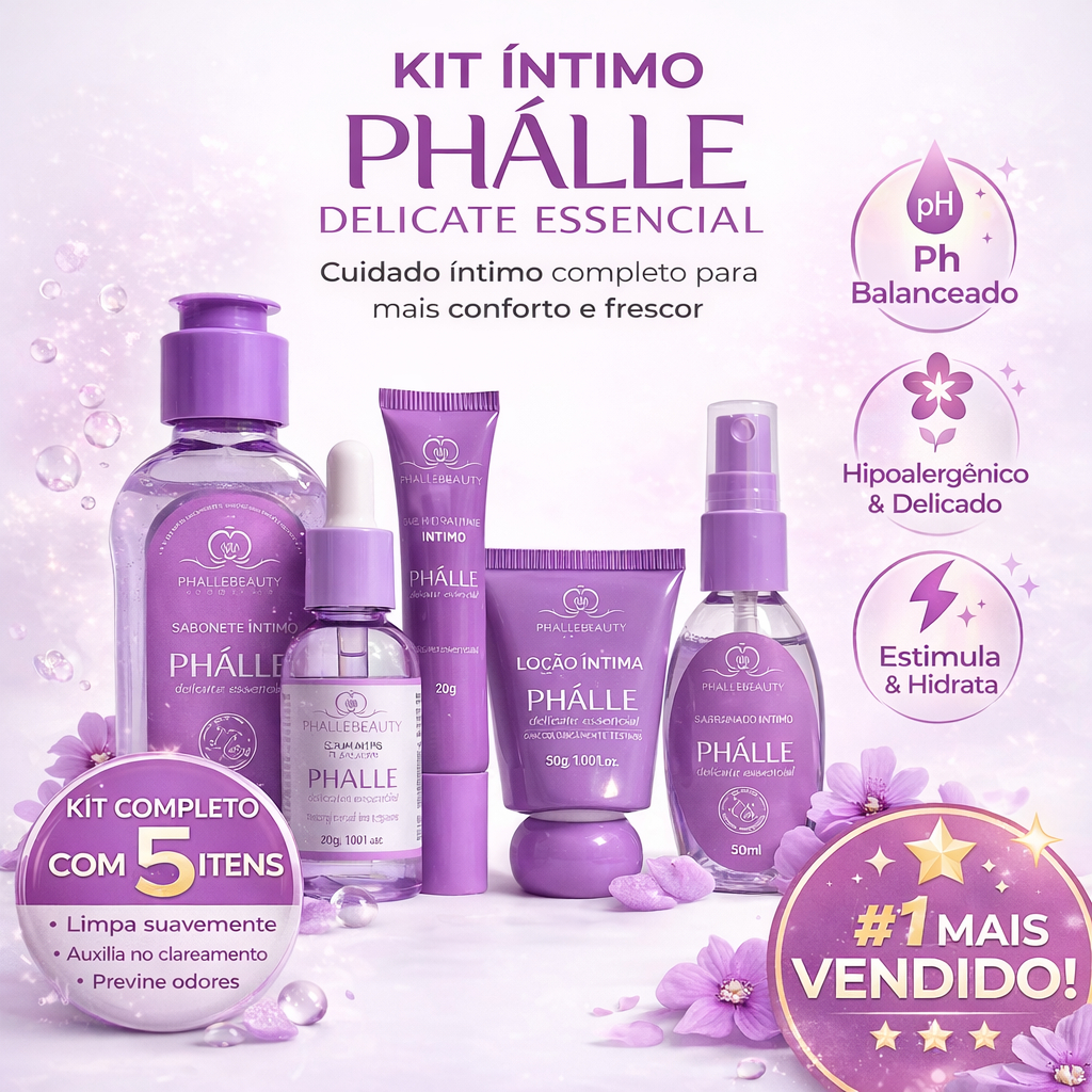 Kit Íntimo Delicate Essencial PhálleBeauty PH300