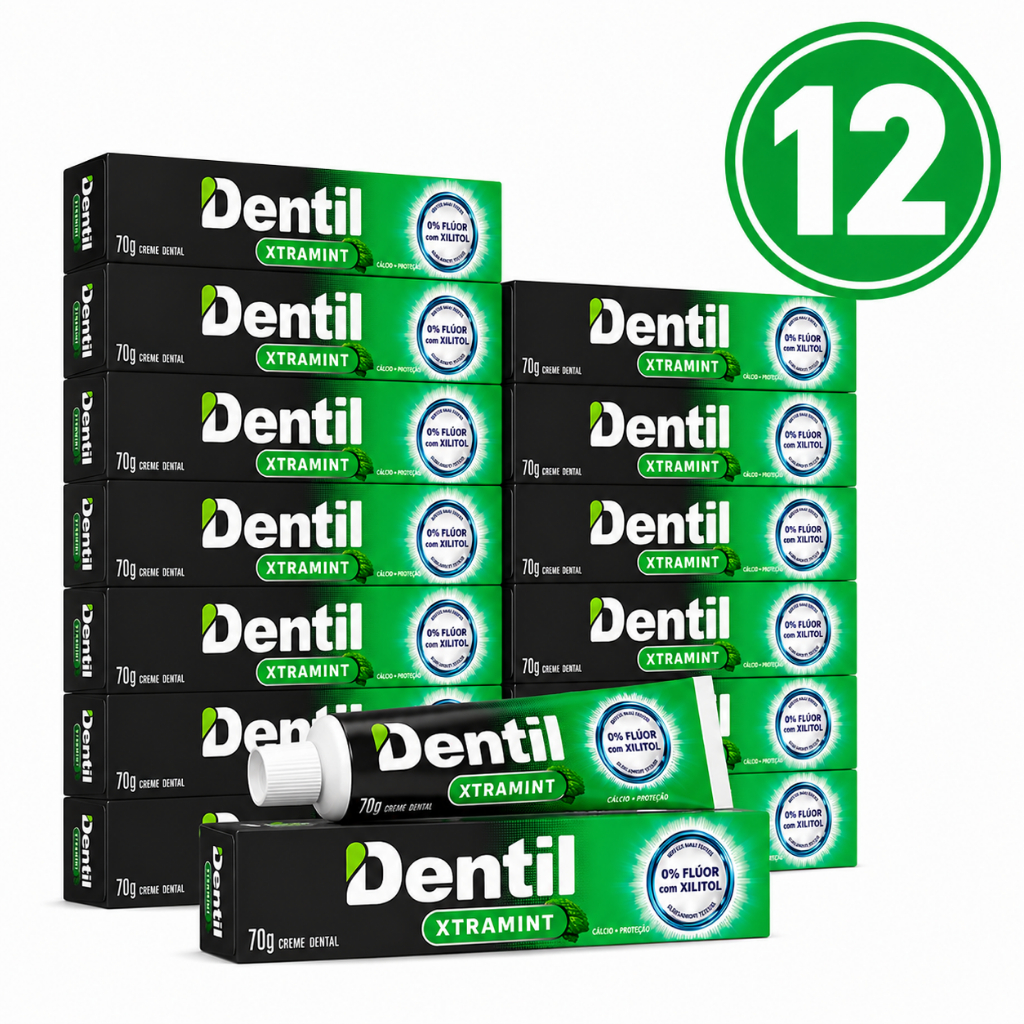 Kit 12 Creme Dental Xtra Mint Dentil 70g – S