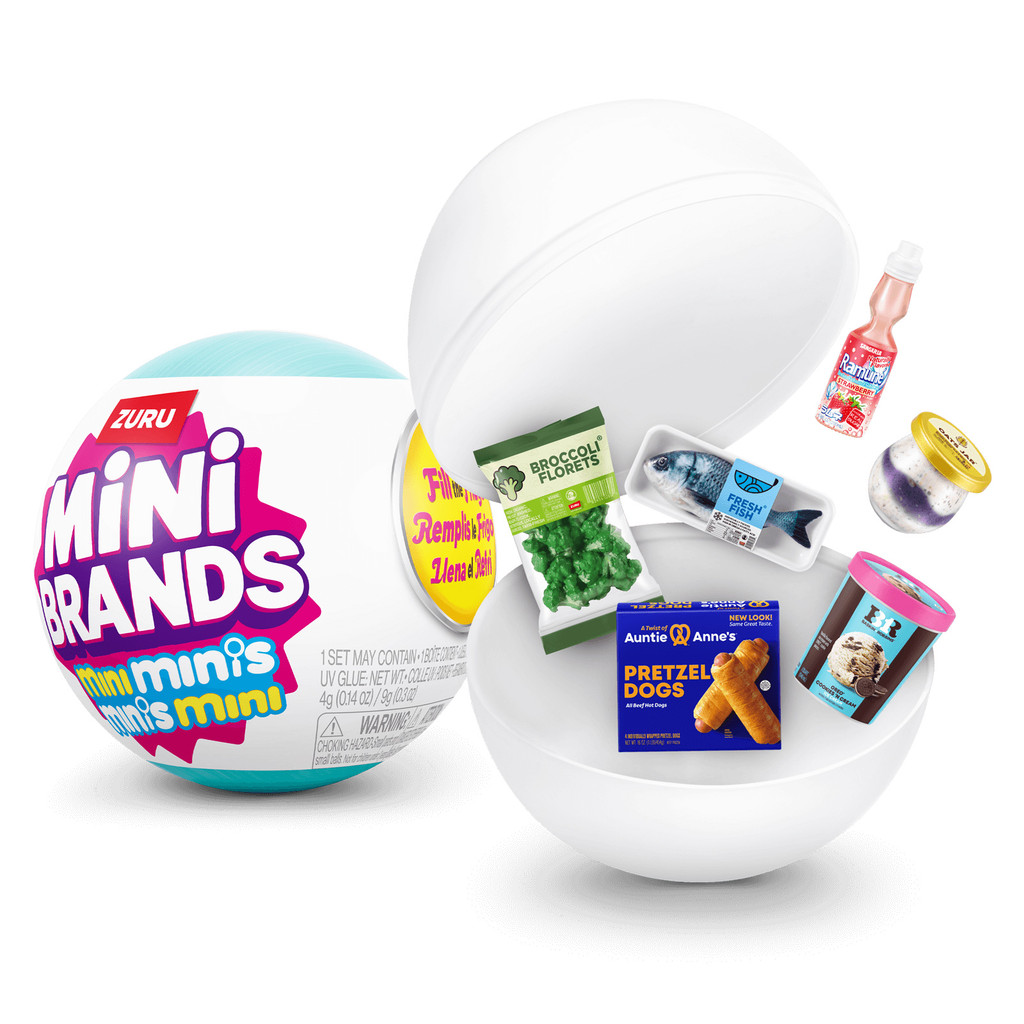 Mini Marcas Preenchem A Geladeira Minis Série Mis