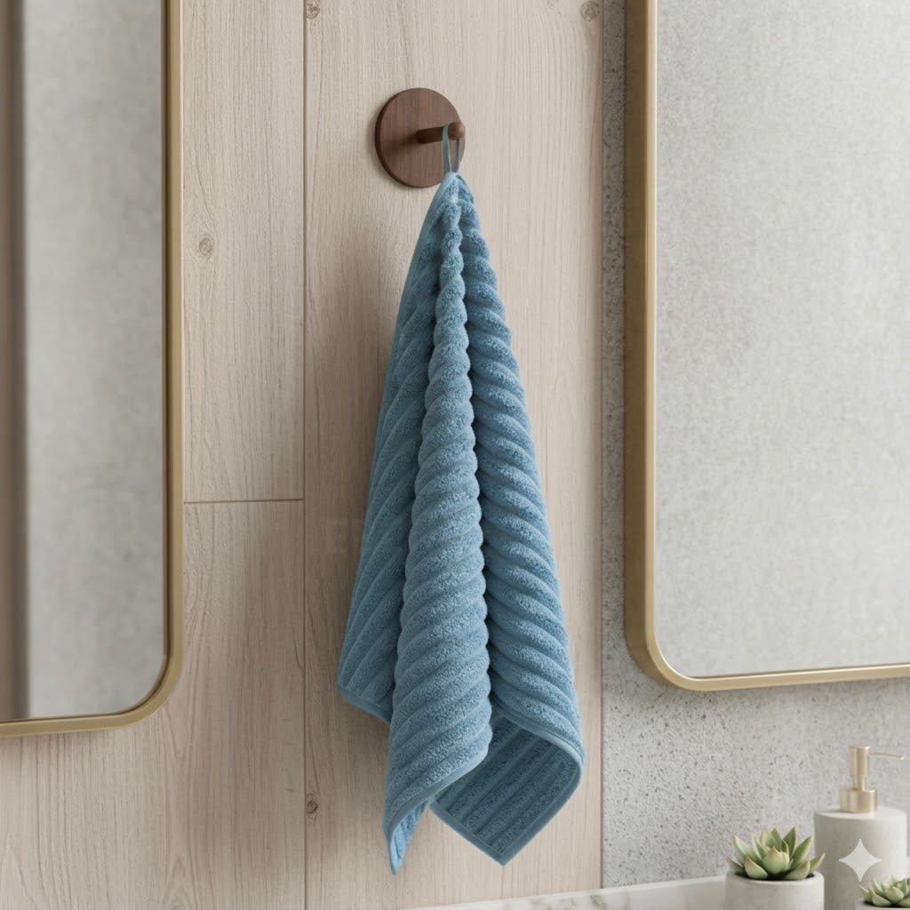 Toalha de Rosto Microfibra 50x70cm Alta Absorção